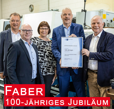 Faber 100-jähriges Jubiläum